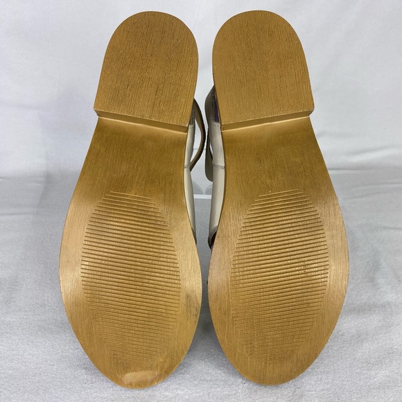 Musse & Cloud Women's Alanna Strappy Leather Sandals Ice Size 8 - Picture 8 of 11
